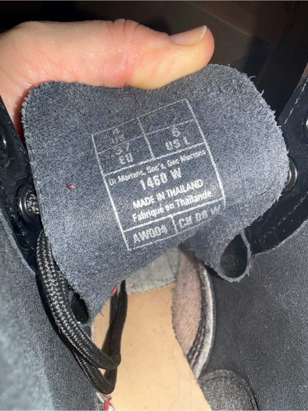 Dr. Martens Black Boots with Translucent Gum Soles - Picture 5 of 6